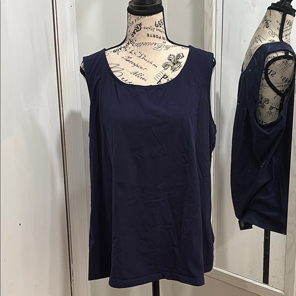 Jessica London Tops - Jessica London Dark Blue Tank Top 18/20